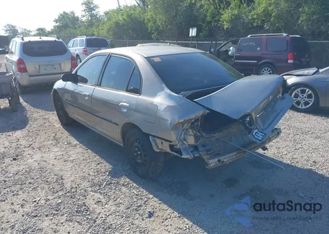 2003 Honda Civic Lx из США, поврежденный, VIN 1HGES15503L028735